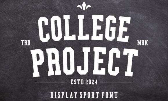 College Project Font - Featured Image