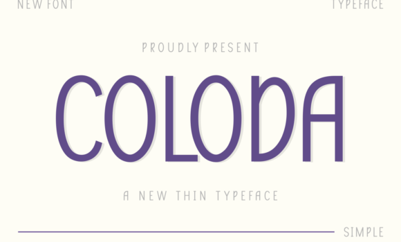 Coloda Font - Featured Image