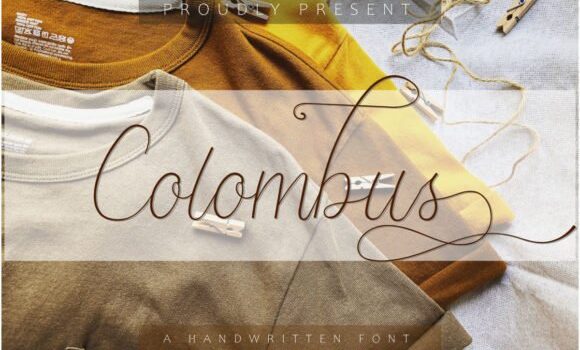 Colombus Font - Featured Image