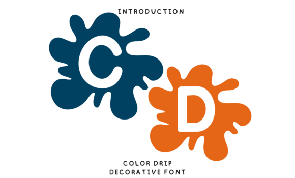 Color Drip Font - Featured Image