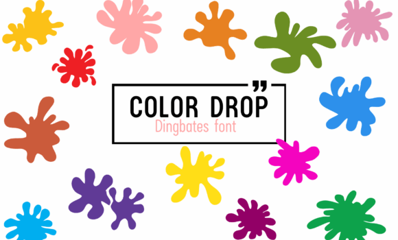Color Drop Font Fonts Free Download Color Drop Font - Featured Image
