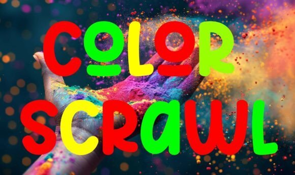Color Scrawl Font Fonts Free Download Color Scrawl Font - Featured Image