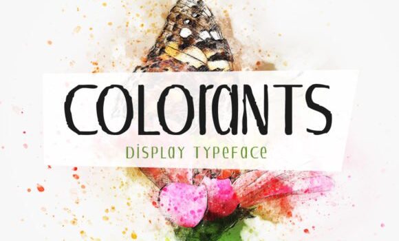 Colorants Font - Featured Image