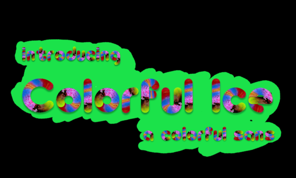 Colorful Ice Font Fonts Free Download Colorful Ice Font - Featured Image