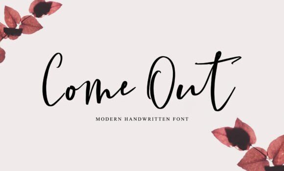 Come out Font Fonts Free Download Come out Font - Featured Image