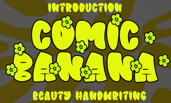Comic Banana Font Fonts Free Download Comic Banana Font - Featured Image