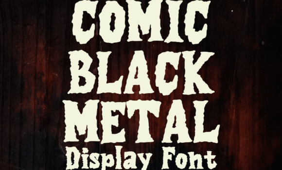 Comic Black Metal Font - Featured Image