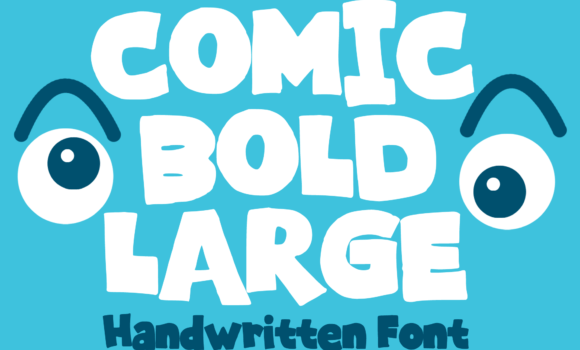 Comic Bold Large Font - Featured Image
