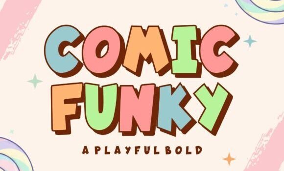 Comic Funky Font - Featured Image