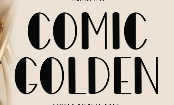 Comic Golden Font Fonts Free Download Comic Golden Font - Featured Image