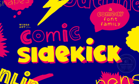 Comic Sidekick Font Fonts Free Download Comic Sidekick Font - Featured Image
