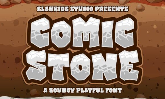 Comic Stone Font - Featured Image