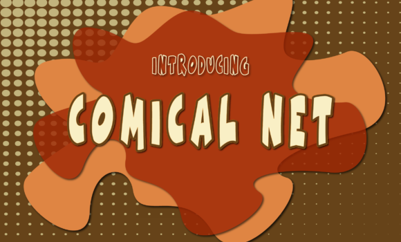 Comical Net Font - Featured Image