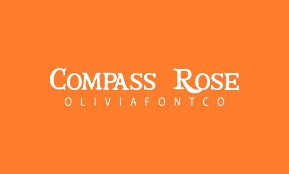Compass Rose Font - Featured Image