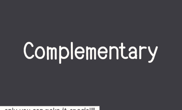 Complementary Font - Featured Image
