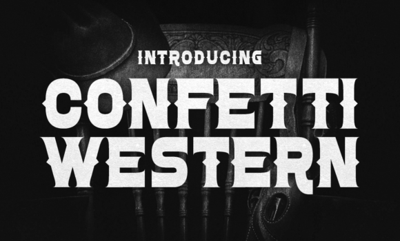 Confetti Western Font - Featured Image
