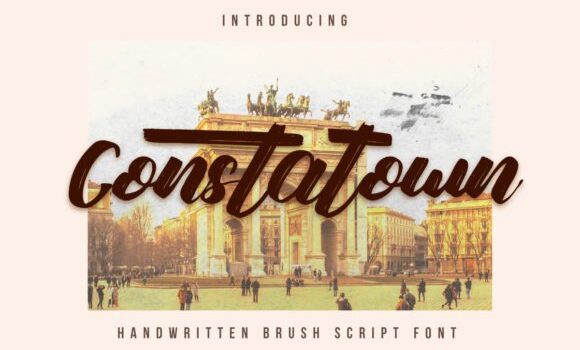 Constatown Font - Featured Image
