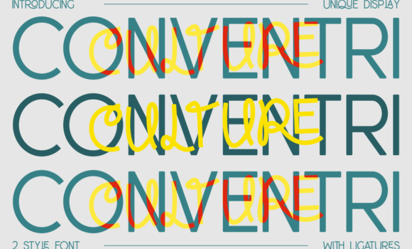 Conventri Font Fonts Free Download Conventri Font - Featured Image