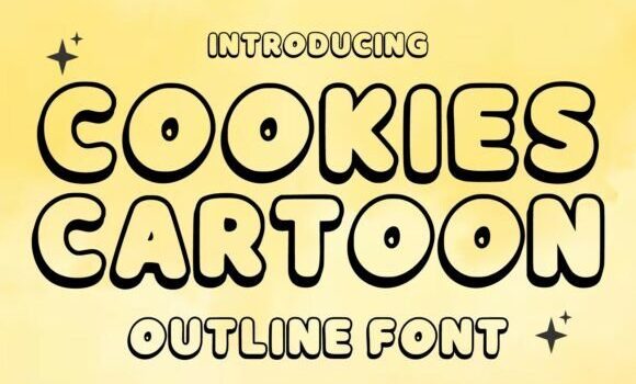 Cookies Cartoon Font - Featured Image