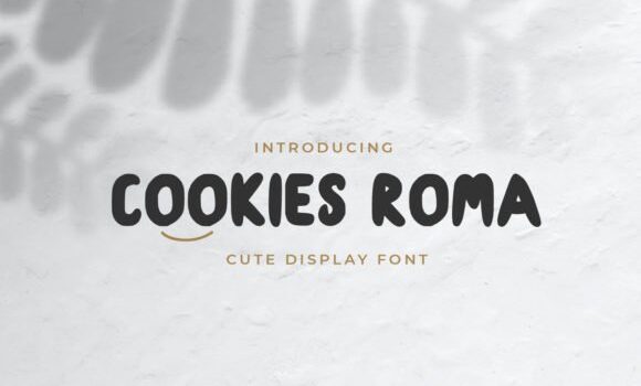 Cookies Roma Font - Featured Image