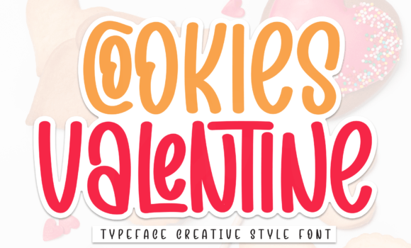 Cookies Valentine Font - Featured Image