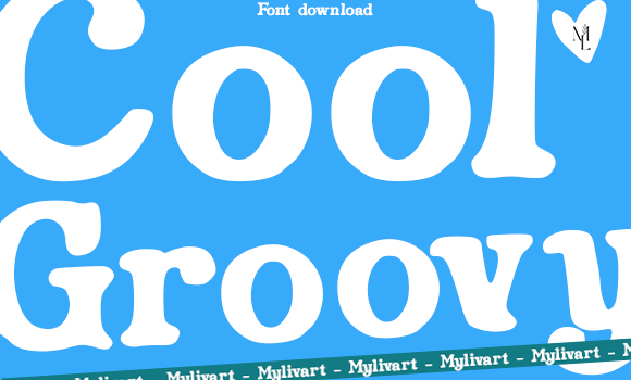 Cool Groovy Font - Featured Image
