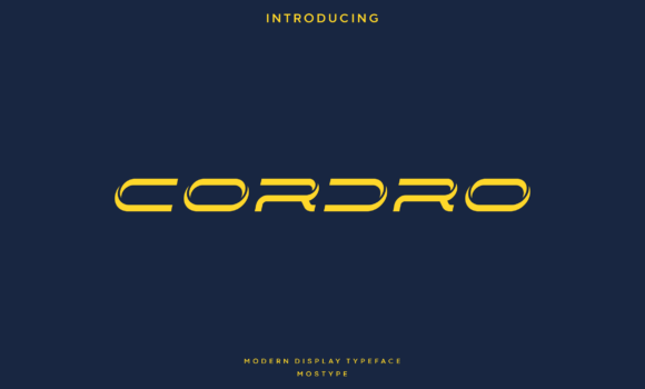 Cordro Font Fonts Free Download Cordro Font - Featured Image