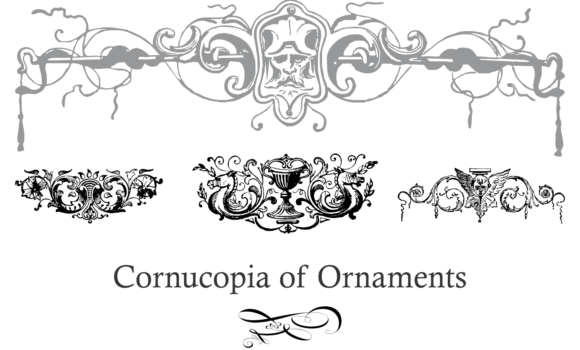 Cornucopia of Ornaments Font Fonts Free Download Cornucopia of Ornaments Font - Featured Image