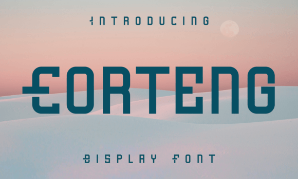 Corteng Font - Featured Image