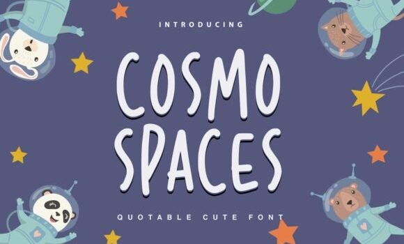 Cosmo Space Font - Featured Image
