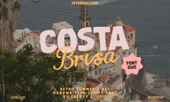 Costa Brisa Duo Font - Featured Image