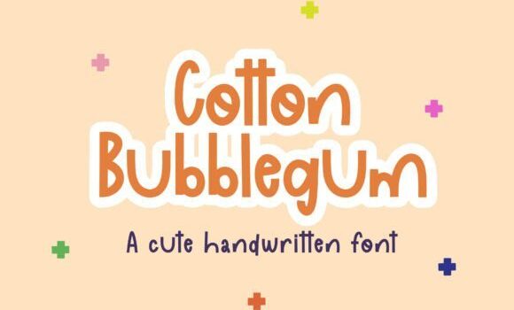 Cotton Bubblegum Font Fonts Free Download Cotton Bubblegum Font - Featured Image