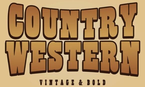 Country Western Font - Featured Image