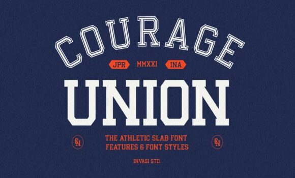 Courage Union Font Fonts Free Download Courage Union Font - Featured Image