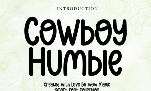 Cowboy Humble Font Fonts Free Download Cowboy Humble Font - Featured Image