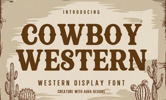 Cowboy Western Font Fonts Free Download Cowboy Western Font - Featured Image
