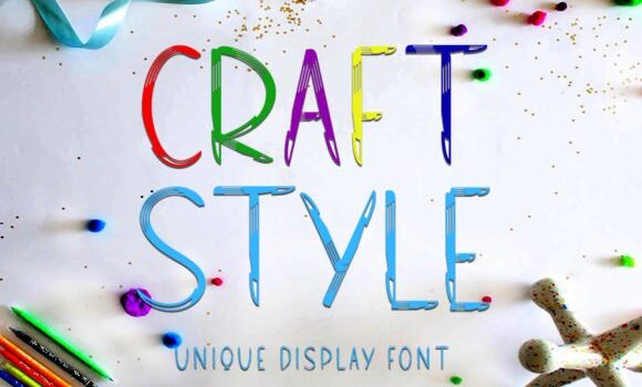 Craft Style Font Fonts Free Download Craft Style Font - Featured Image