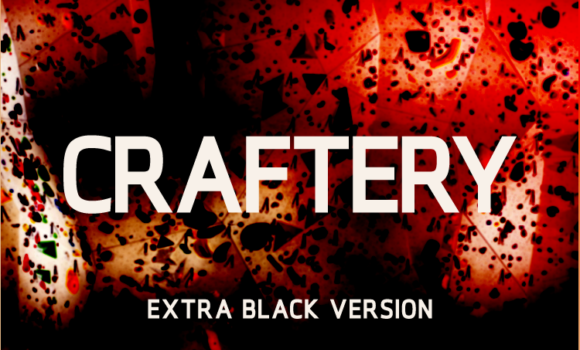 Craftery Extra Black Font - Featured Image