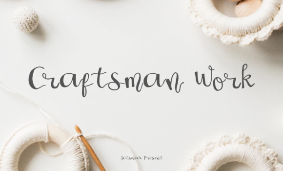 Craftsman Work Font Fonts Free Download Craftsman Work Font - Featured Image