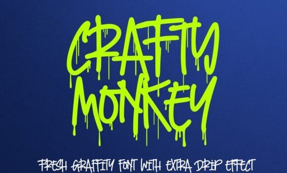 Crafty Monkey Font Fonts Free Download Crafty Monkey Font - Featured Image