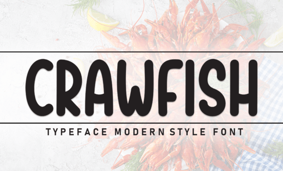 Crawfish Font Fonts Free Download