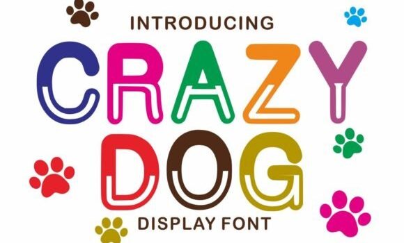 Crazy Dog Font Fonts Free Download Crazy Dog Font - Featured Image