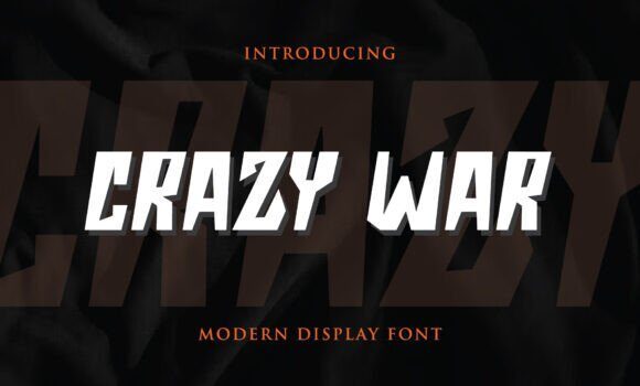 Crazy War Font Fonts Free Download Crazy War Font - Featured Image