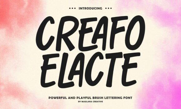 Creafo Elacte Font - Featured Image