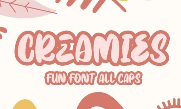 Creamies Font - Featured Image