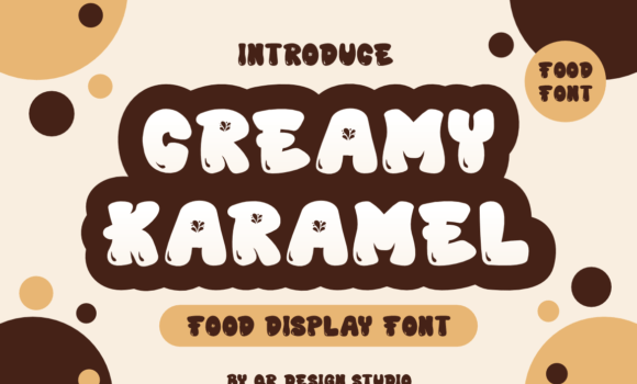 Creamy Karamel Font - Featured Image
