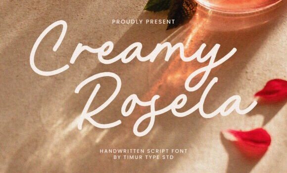 Creamy Rosela Font - Featured Image