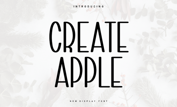 Create Apple Font - Featured Image