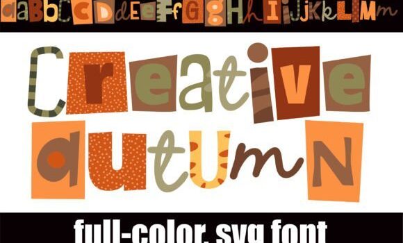 Creative Autumn Font - Featured Image