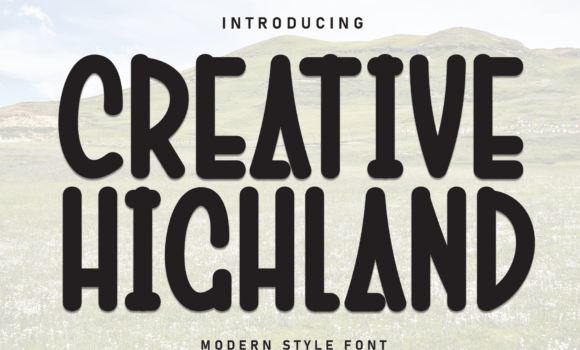 Creative Highland Font - Featured Image